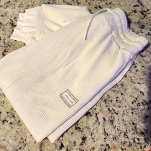 Lorna Jane Waffle-knit Joggers (Medium)